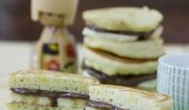 Nutella Banana Dorayaki (Pancake Sandwiches)