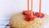 Blood Orange Wacky gâteau: Simple et délicieux