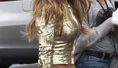 Jennifer Lopez brille Avant de «American Idol» Taping (Photos)