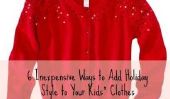 6 des moyens peu coûteux d'ajouter du style de vacances à vos enfants Vêtements