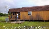 Visite d'une cabine Off Grille solaire