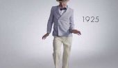 Juste à regarder ce «100 ans de mode de Men 'vid