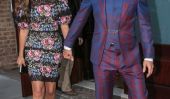 L'amour de la poursuite ou ... Hein?  Matthew McConaughey et Camila Alves Sighted à New York (Photos)