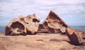 Les Remarkable Rocks à Flinders Chase National Park, Australie