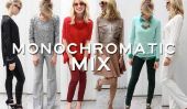 Monochromatique Mix: Comment porter la même couleur de la tête aux pieds