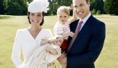 Kensington Palace presse princesse Charlotte de baptême Portraits