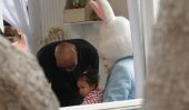JRMartinez Prend bébé Lauryn pour voir le lapin de Pâques!  (Photos)