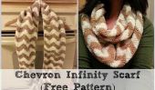 Chevron Infinity Scarf (Pattern gratuit)