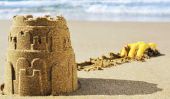 château de sable sur la plage: Ces conseils vont garder votre œuvre d'art