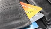 Retirer de l'argent avec une carte de crédit - afin de procéder