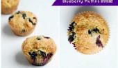 Le BEST crème sure Blueberry Muffin Recette JAMAIS!
