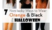 7 non collante façons de porter Orange et Noir Cette Halloween