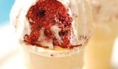 Red Velvet Gâteau Pop Cornets de crème glacée