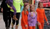 Heidi Klum emmène ses filles à déjeuner à Brentwood (Photos)