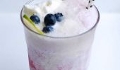 Été Dessert Hack: Blueberry Ginger Ice Cream Flotteurs