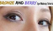 Bronze et Berry yeux Tutoriel maquillage