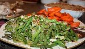 Recette facile de Thanksgiving: Haricots verts rôtis avec échalotes et amandes