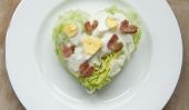 14 jours de Coeur alimentaire en forme: Day One, en forme de coeur Salade