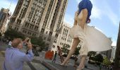 Sculpture 26 pieds de hauteur de Marilyn Monroe Dévoilé à Chicago