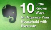 10 façons d'utiliser Evernote pour organiser votre accueil