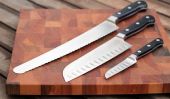Les Seuls trois couteaux dont vous avez besoin dans la cuisine