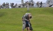 15 Photos remarquables de soldats se réunir avec leurs enfants
