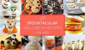 29 Spooktacular Halloween Recettes pour les enfants