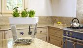 Le Aquaponics Garden: Un réservoir de poissons élégante table-top qui se nettoie et se développe la nourriture fraîche dans le même temps