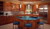 35 îles Kitchen designs Ajout d'un moderne Touchez pour votre maison