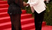 Gala Met 2014: de l'anneau sur elle "Jay-Z Puts Encore une fois;  Kim Kardashian Shows Off Major Leg;  Zoe Kravitz Flashes Rose Sous-vêtements