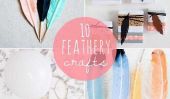 Plumeux Trouve: 10 idées de bricolage en plumes