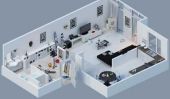 Plans 3D impressionnants pour les appartements