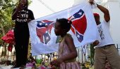 Policier Charleston Nord a tiré après avoir publié une photo Facebook port de sous-vêtements seulement drapeau confédéré