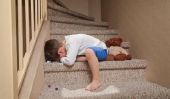 Lay tapis sur un escalier - comment cela fonctionne: