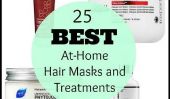 25 meilleurs masques et traitements à domicile cheveux