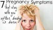 7 + Annoying laides symptômes de grossesse qui restent après bébé est né