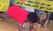 10 Easy, At-Home exercices que vous pouvez faire avec vos enfants