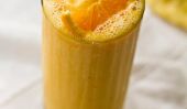 Vibrant Orange Juice Frosty