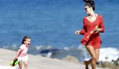 Alessandra Ambrosio une journée d'plage avec sa fille Anja (Photos)
