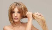 L'huile d'amande pour les cheveux - si vous maintenez les cheveux secs