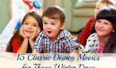 15 Classique Disney Films pour les jours d'hiver