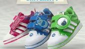 Adidas + Disney font équipe pour les monstres Chaussures