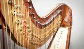Restauration harpe occasion - comme l'instrument brille d'un nouvel éclat