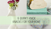 6 Quirky Bibelots Pour votre maison