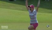 Comme un patron: Paula Creamer remporte le titre de la LPGA Avec 75ft Putt