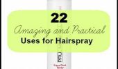 22 utilisations étonnants et pratiques pour Hairspray