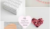 10 idées Facile bricolage Saint-Valentin
