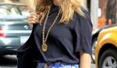 Drew Barrymore Shows Off Her Facile Breezy style de maquillage-gratuit à New York (Photos)