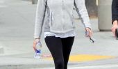Jennifer Garner Passe de l'eau au café Après Spinning Class (Photos)