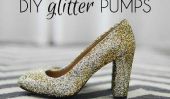 DIY J.Crew Pompes Glitter Inspiré